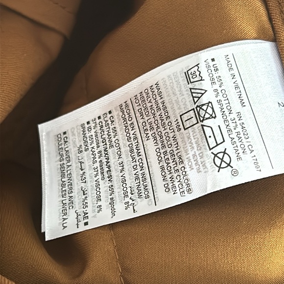 NWT Old Navy bourbon high rise pixie ankle pant size 2 - Picture 5 of 5